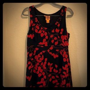 Tory Burch size 12 black and red dress